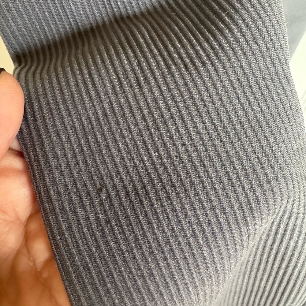 Gray Born Primitive Ribbed High-Waisted Leggings … - image 8